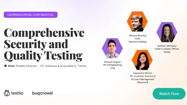 Crowdsourced Confidential: Comprehensive Security &#038; Quality Testing